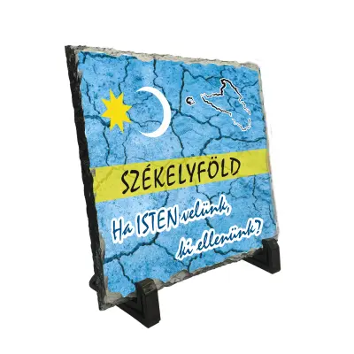 Szekelyfold, piatra ardezie personalizata, cu mesaj model, pa063